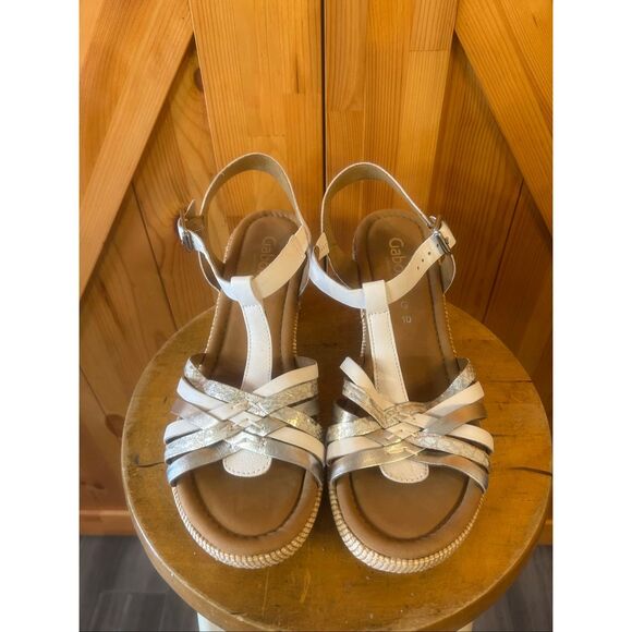 Gabor 22.723 block heels Strappy leather size 10 - Picture 2 of 8